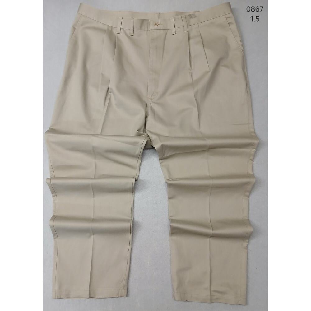 Wrangler Riata (46x32) Beige Khaki Relaxed Straight Pants